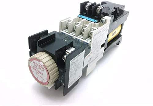 Mitsubishi SRT-N Pneumatic time delay relay (On Delay Type) , Time Range: 0.1 to 60 Sc., 2 Delayed Contacts, 4 instantaneous contacts, Coil Voltage AC 220 V.